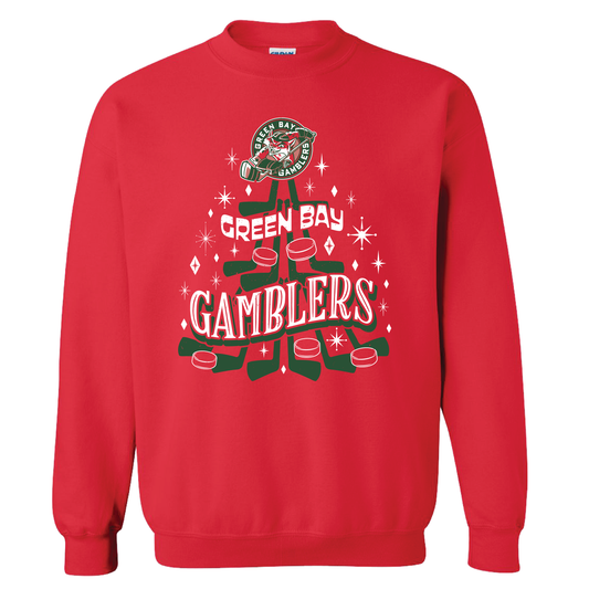 Chimney Red Holiday Sweater