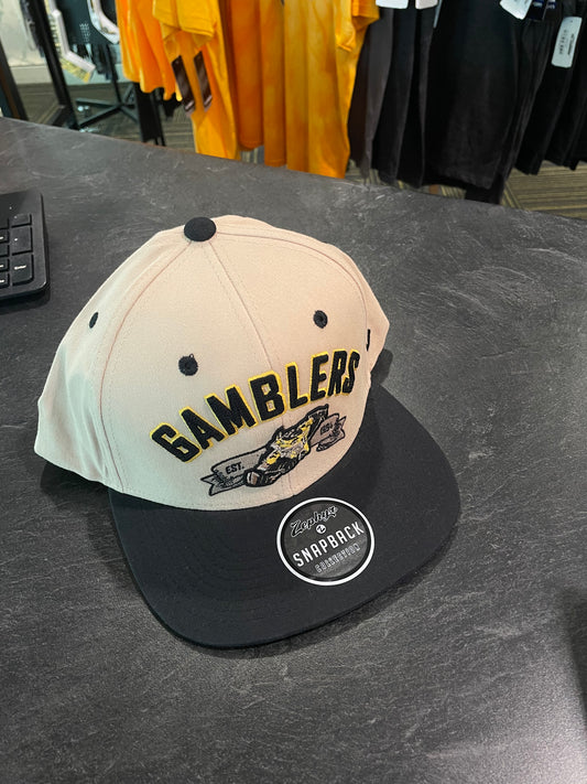 Revere Retro Dark Stone Flat Snap Cap