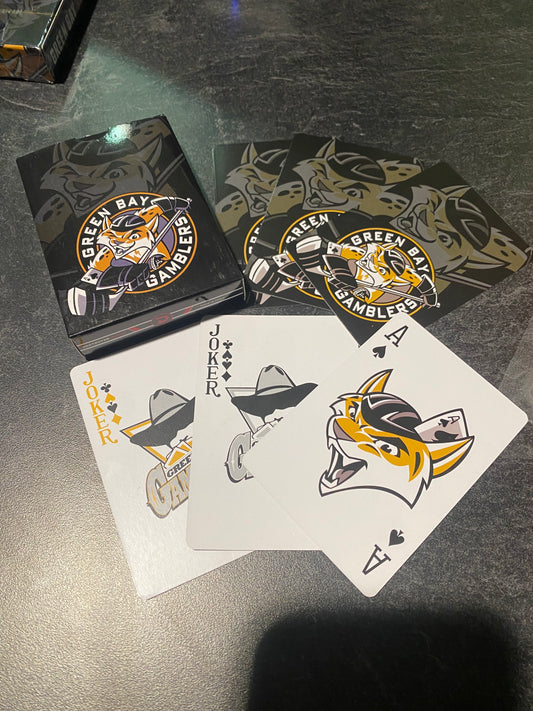 Gamblers Playing Cards