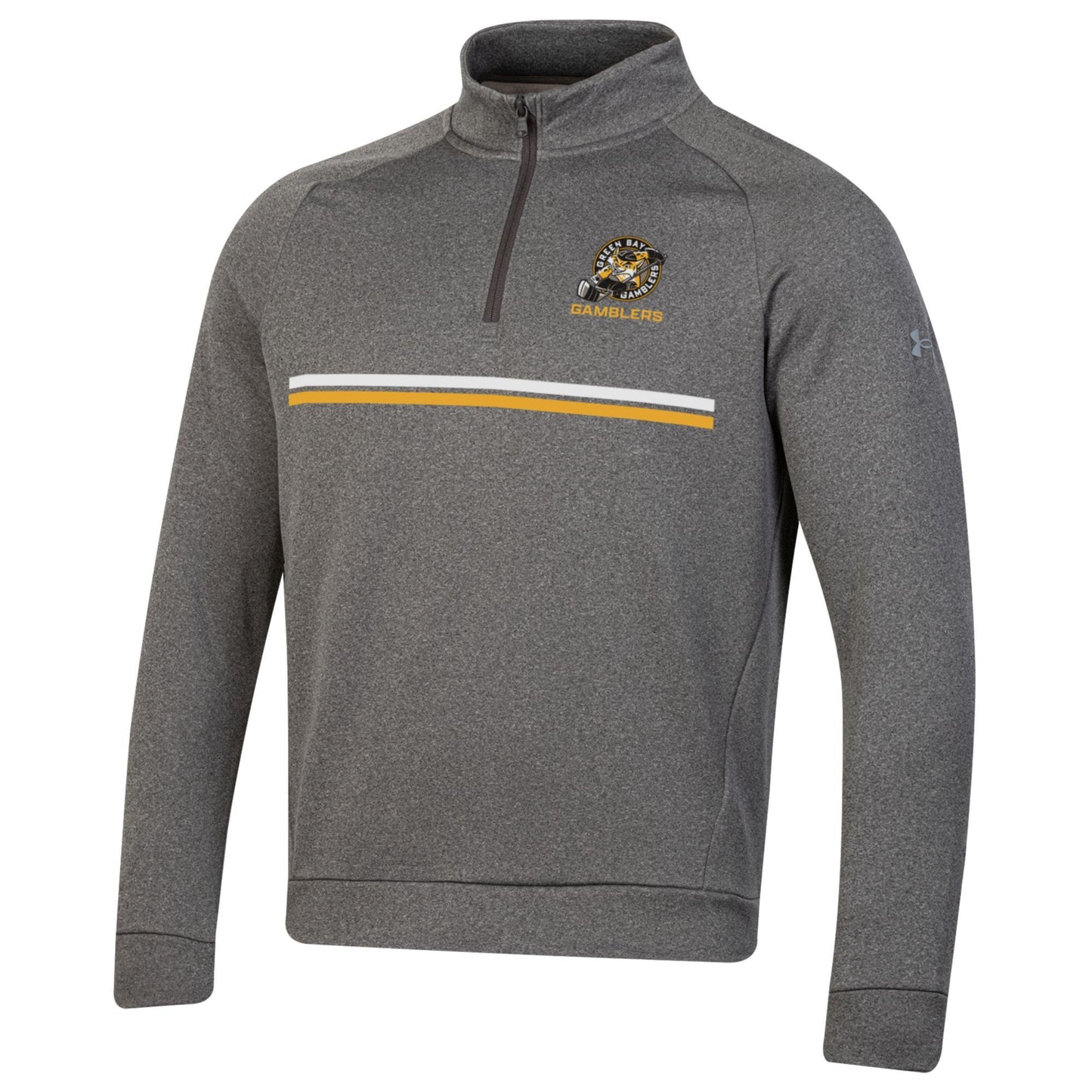 UA Half Zip Carbon Heather