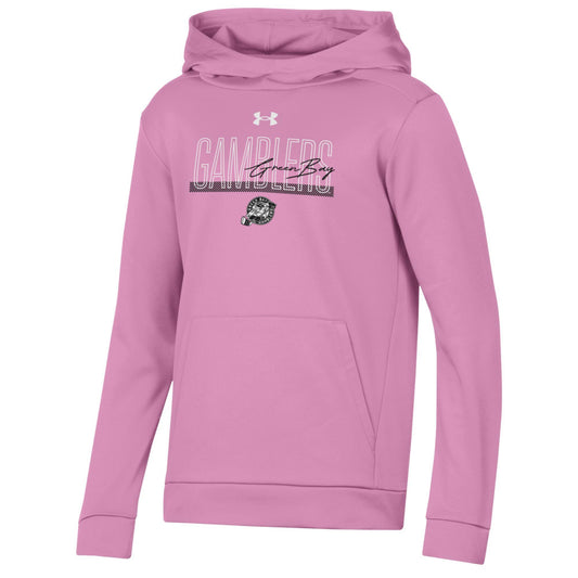 Youth Girls UA Pink Script Hood