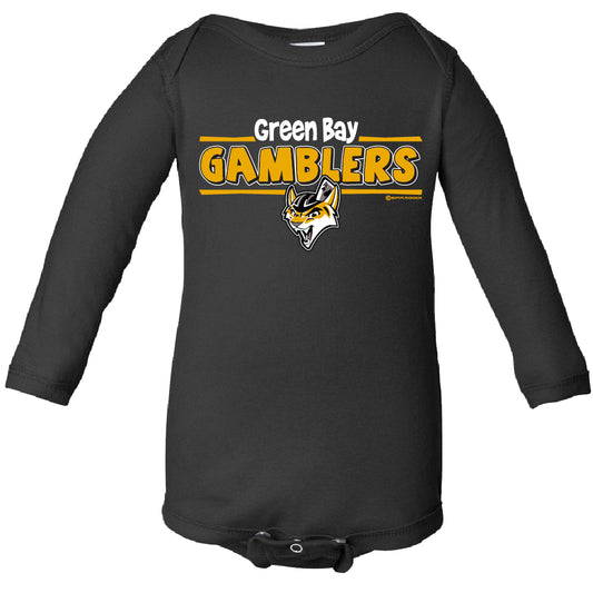 Famous Infant Black LS Bodysuit