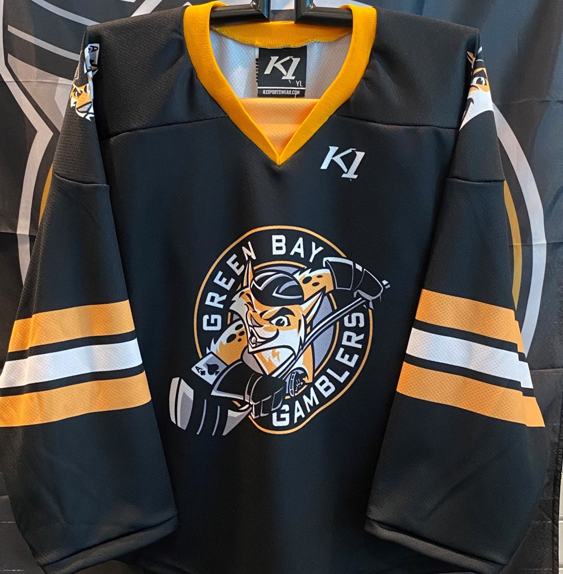 Youth Replica Jersey - Black