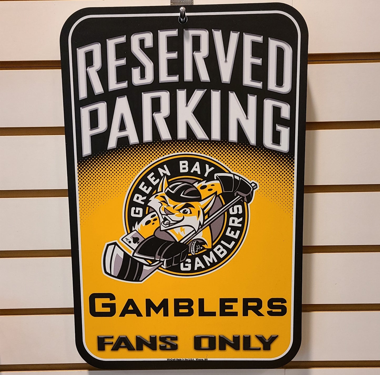 Reserved Parking Sign