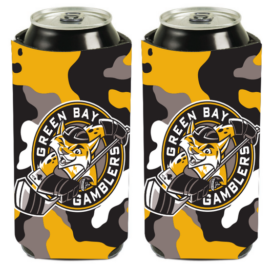 Team Color Camo 16oz Koozie