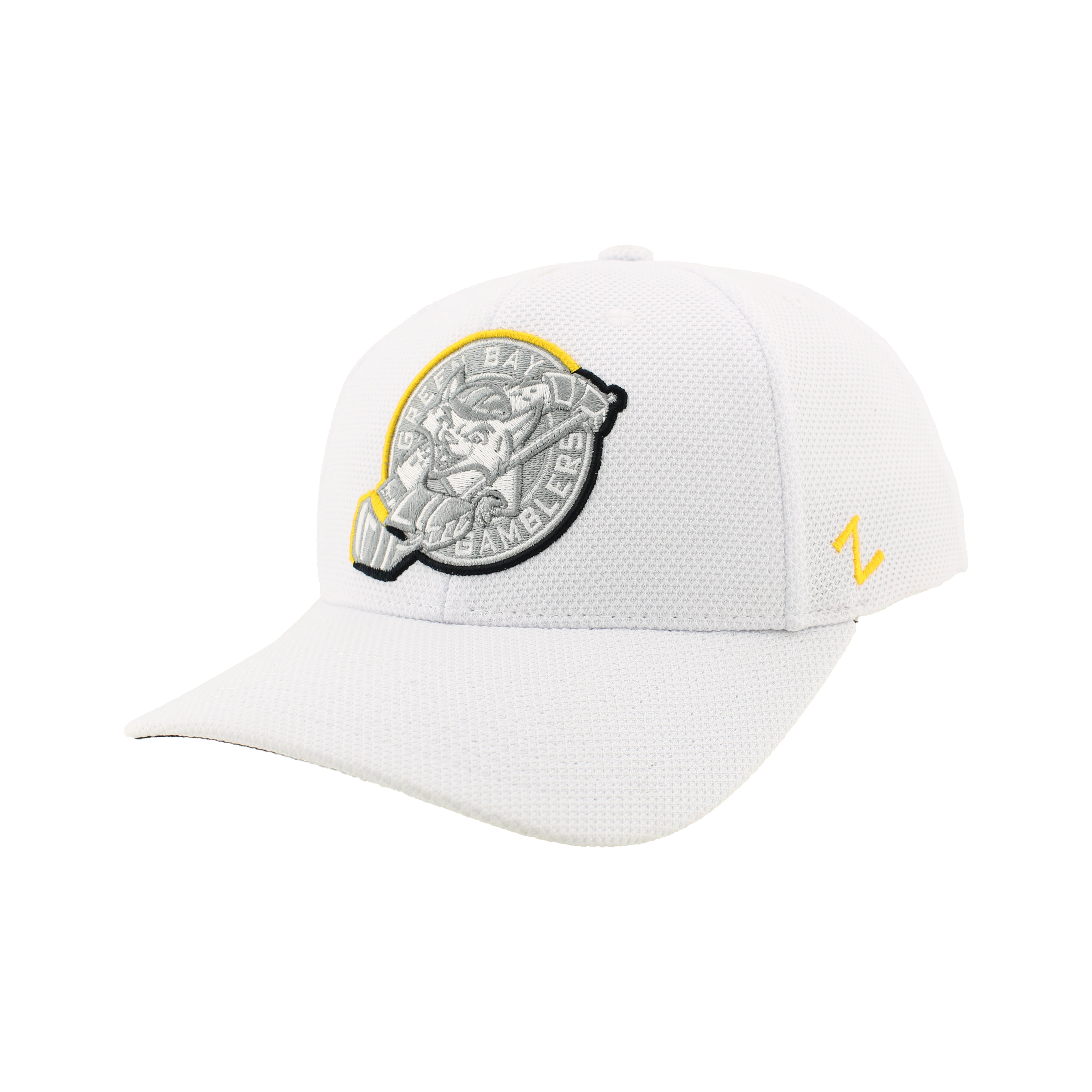 Vertex Curved Action Grid Flex Fit Cap – Green Bay Gamblers Hockey