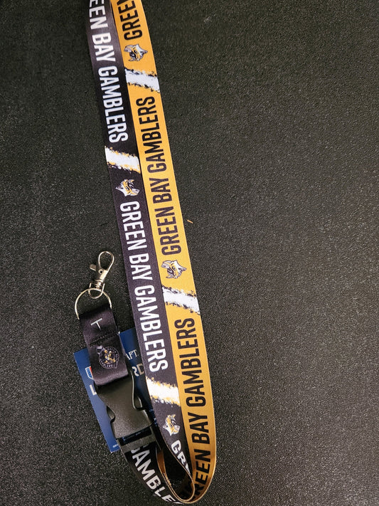 Team Stripe Cat Head Lanyard w/ Buckle