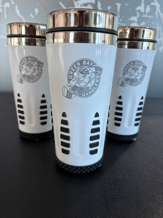 Mustang Huntsville White Mug
