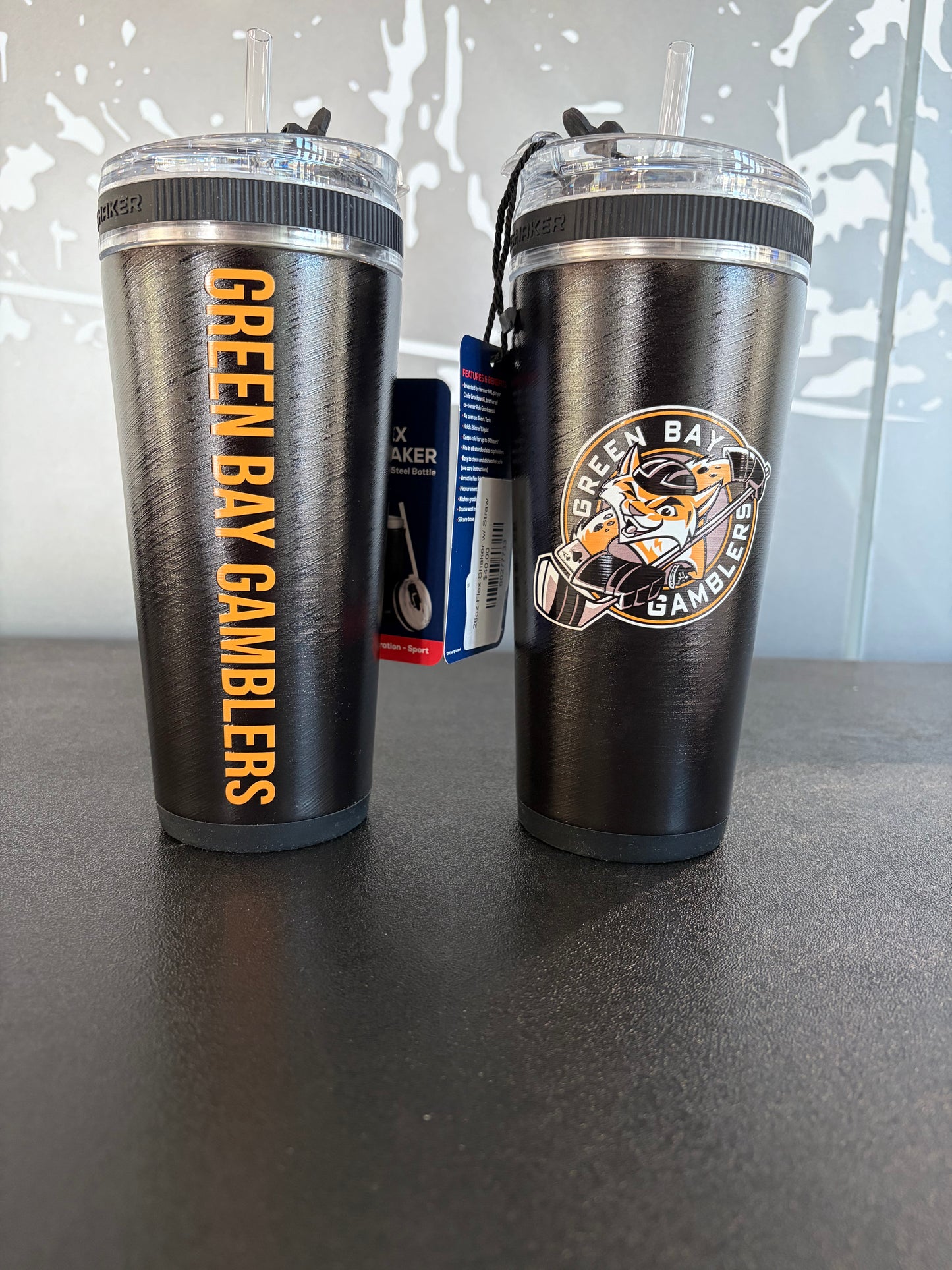 26oz Flex Shaker w/ Straw