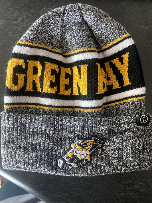 Green Bay Packers New Era 2023 Sideline Sport Cuffed Pom Knit Hat -  Green/Yellow