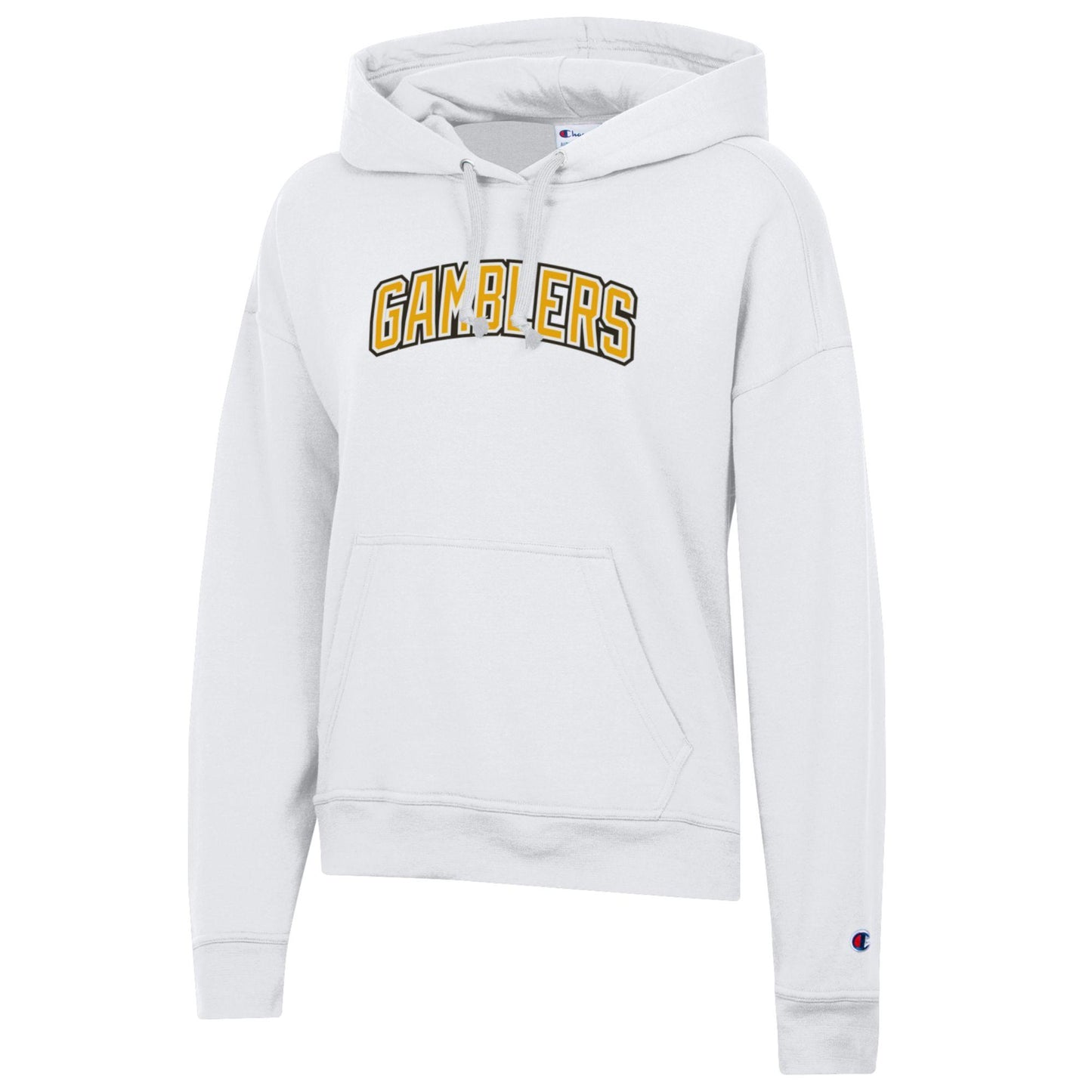 Women's Glitter Embroidered Premium Fleece Hood