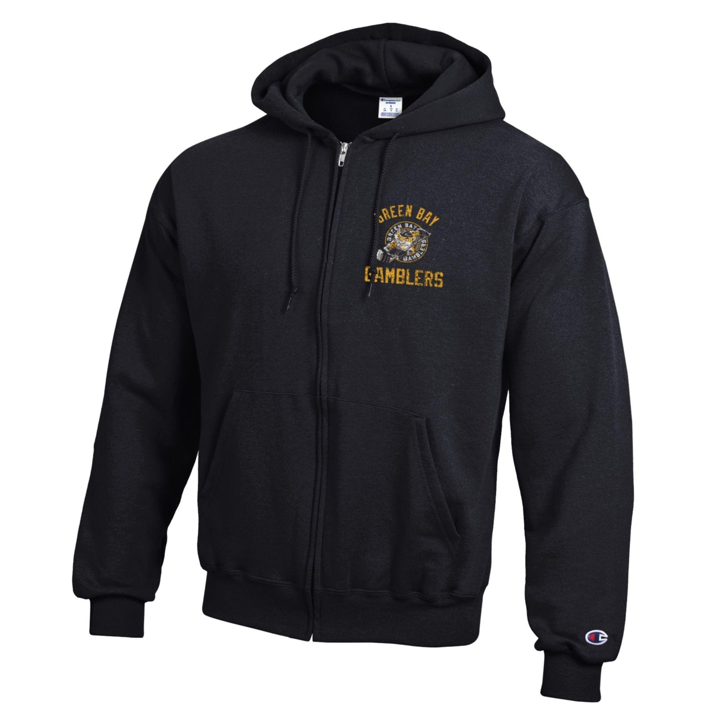 Powerblend Front Back Full Zip Hood