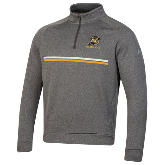 UA Half Zip Carbon Heather